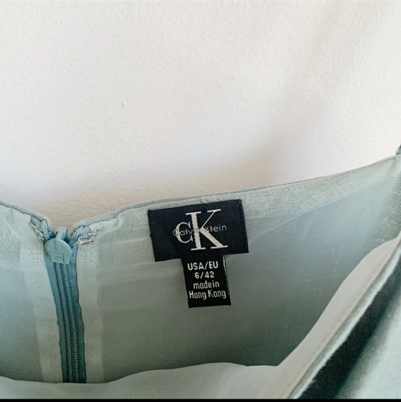 calvin klein 1990s minimalist midi dress - Picture 3 of 5